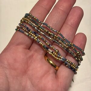 ENewton Lot of 7 Shades of Blue Hope Unwritten Bracelets